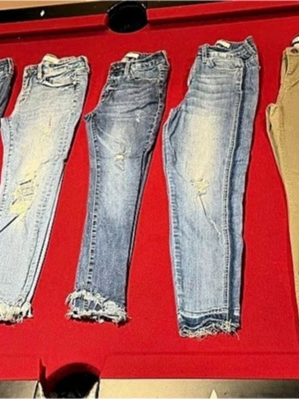 7- Women’s Jeans size 4